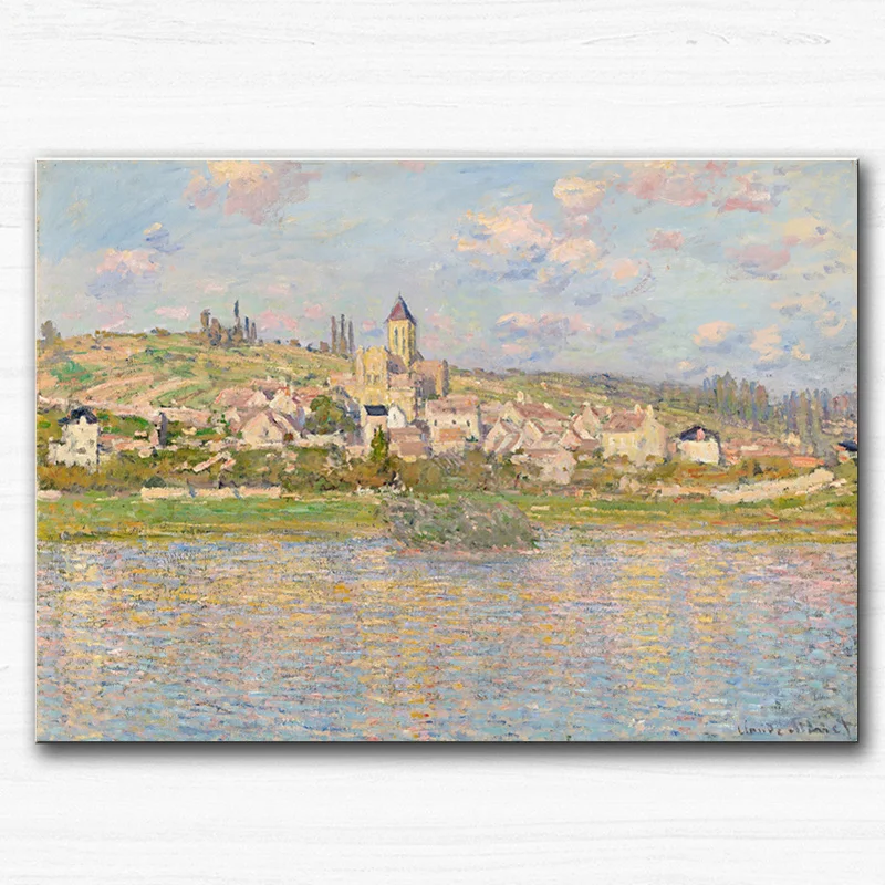 Печатные картины на холсте известная масляная живопись Клода монета