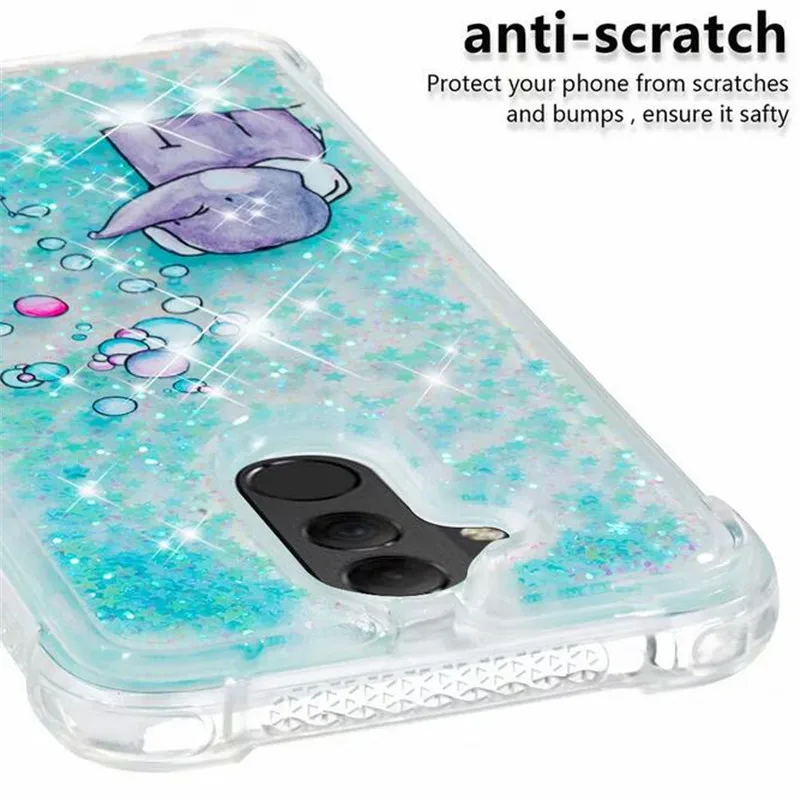 Bling Quicksand Case For Huawei Mate20 Liquid Glitter girl Back cover mate20Pro mate20lite Phone Cases coque |