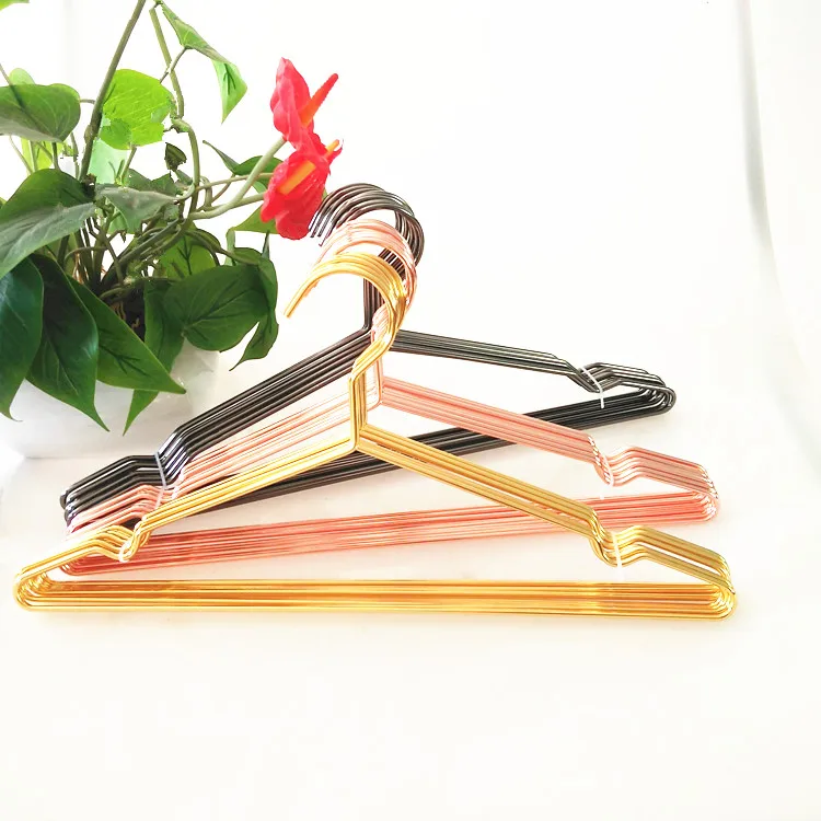 20pcs/lot 40cm Non-Slip Metal Shirt Trouser Hook Hangerc And Steel Hangers For Clothes Racks | Дом и сад
