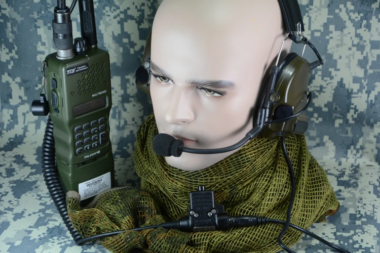 TCA Tactical ComTac III Single Com звукосниматель шумовая гарнитура для три Харриса стандартная