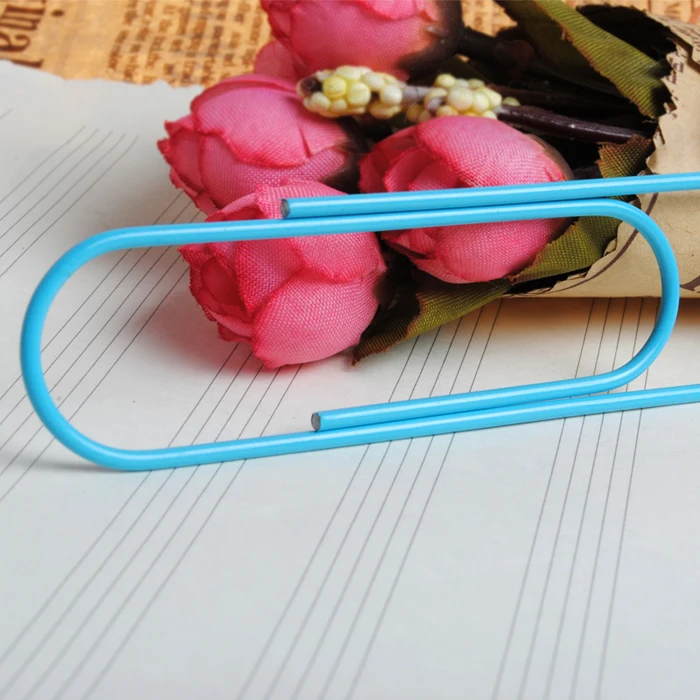Эффективные Офисные принадлежности большой цветной зажим милая металлическая