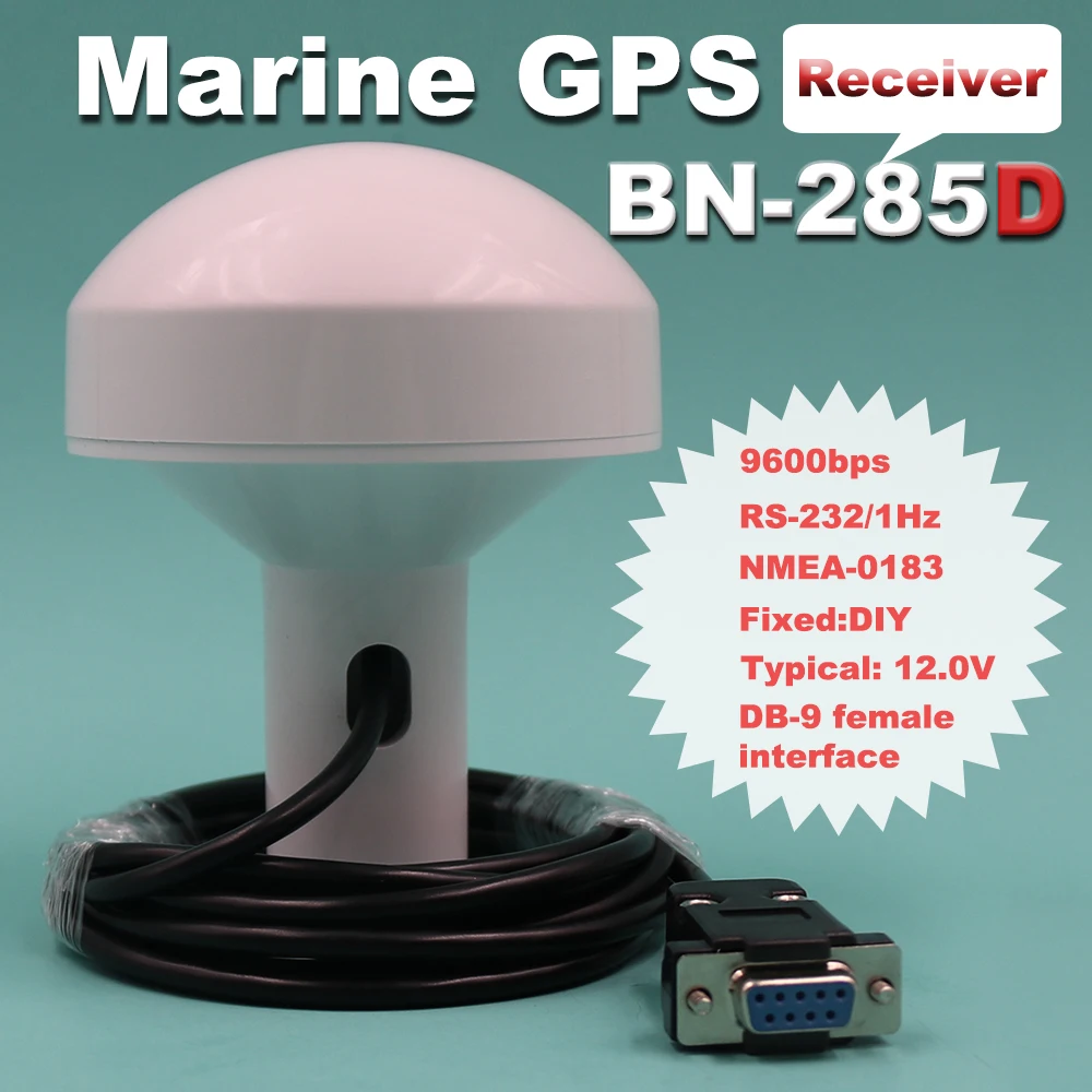 BEITIAN 12 в морской DB-9 женский интерфейс Навигация 5 м GNSS 9600bps RS-232 уровень M8030-KT