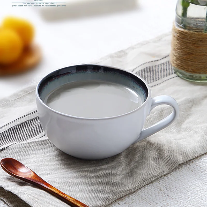 Рождественский подарок в европейском стиле короткие керамические кружки с