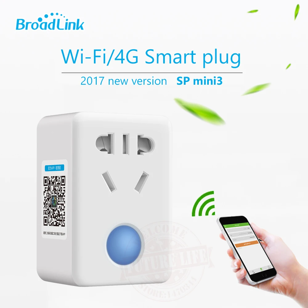 Broadlink SP mini mini3 Wifi/4G беспроводной пульт дистанционного управления розетки умный
