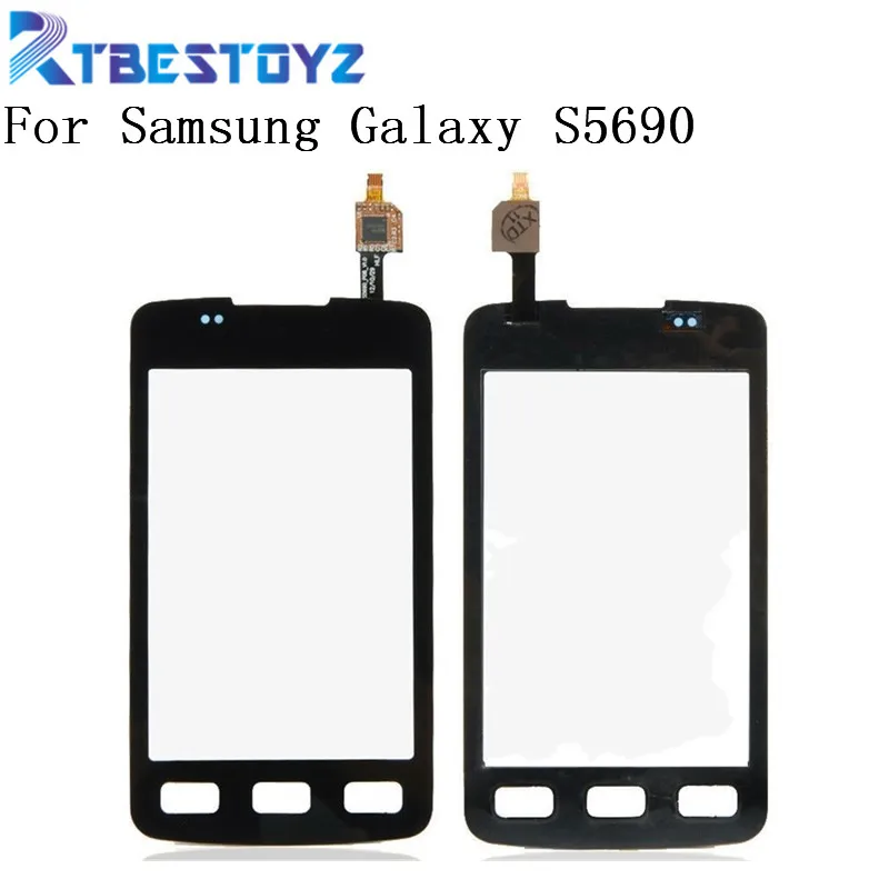 

RTBESTOYZ сенсорный экран дигитайзер стеклянная панель Замена с логотипом для Samsung Galaxy Xcover S5690 GT-S5690