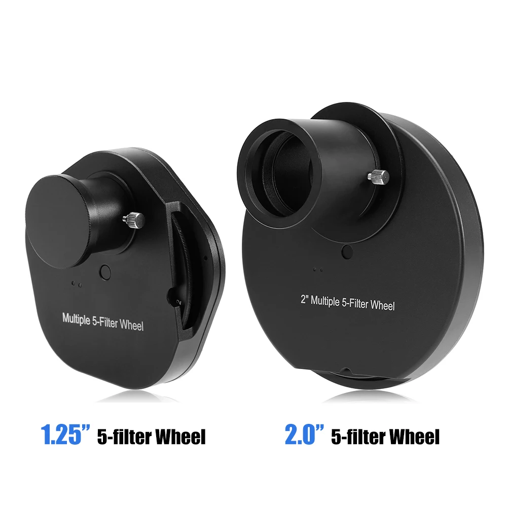 

1.25INCH / 2INCH Eyepiece Filter Wheel Multiple 5-Filter Wheel Excellent Quality Astronomy Telescope Eyepiece Observations