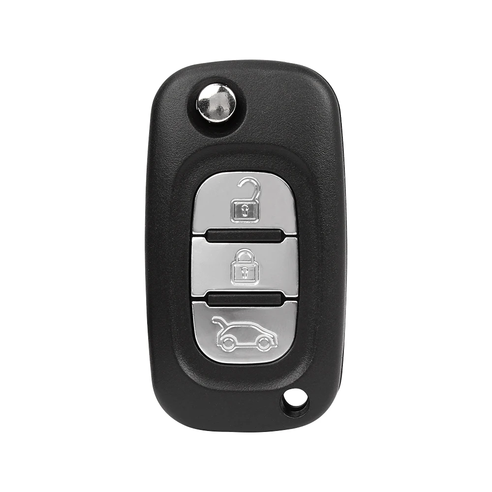 VDIAGTOOL откидная оболочка ключа дистанционного управления Fob чехол для Renault Clio Vivaro