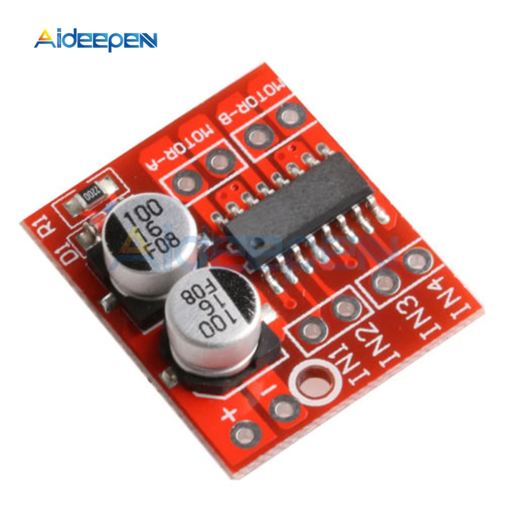 2Pcs L298N DC Motor Drive Module 1.5A 2 Way Reversing PWM Speed Dual H Bridge Stepper Mini Victory | Обустройство дома