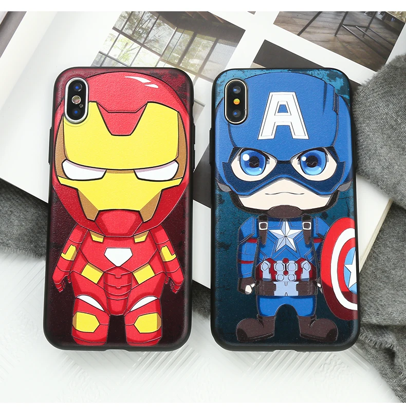 Милый ТПУ чехол-накладка Marvel hero для iphone 5, 5S, 5, G, SE, 6, 6 S, 7, 8 plus, резиновый гелевый силиконовый чехол для iphone x, XR, человек, мальчик, Человек-паук, чехол для телефона