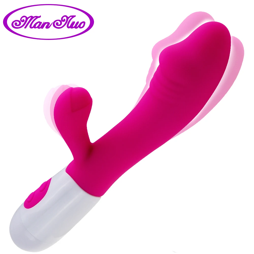 Мужской nuo немой фаллоимитатор Кролик Вибраторы двойная вибрация G Spot Массажер AV