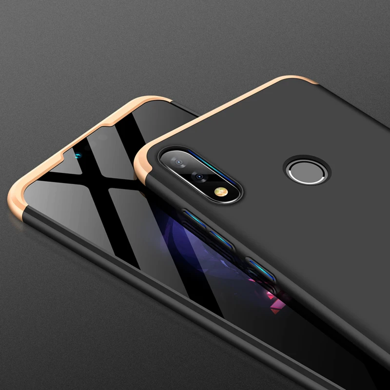 Luxury Hard Phone Case For ASUS Zenfone Max Pro M2 ZB631KL Back Cover 3 in 1 Matte Detachable Shockproof Protection Coque | Мобильные
