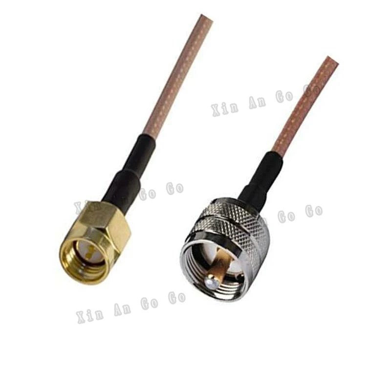 С завода по выгодной цене RF коаксиальный кабель UHF SMA connrctor штекер Мужской прямой