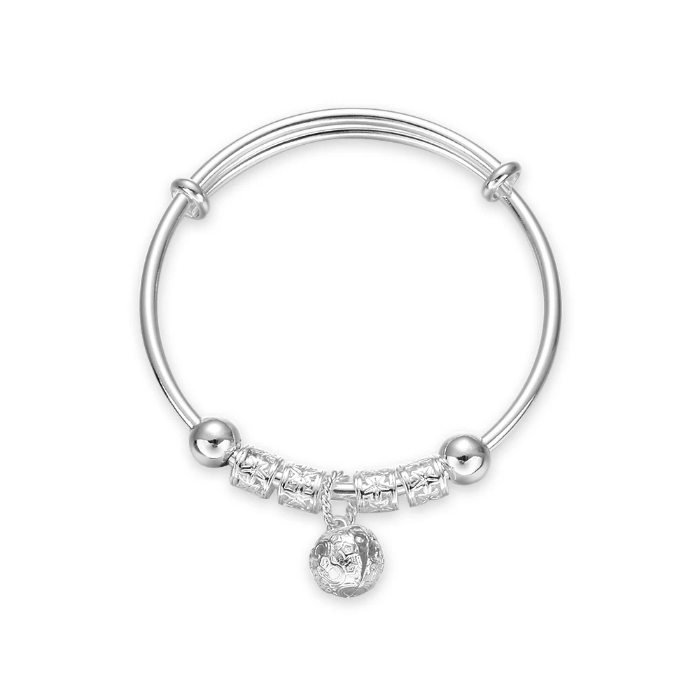 Модный браслет манжеты из искусственного камня Шаровые Подвески в виде колокол