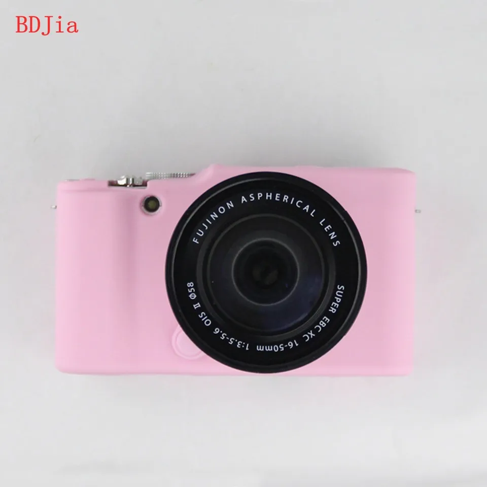 Высокое качество силиконовый чехол для камеры Fujifilm X-M1 X-A2 в X-A1 бесплатная