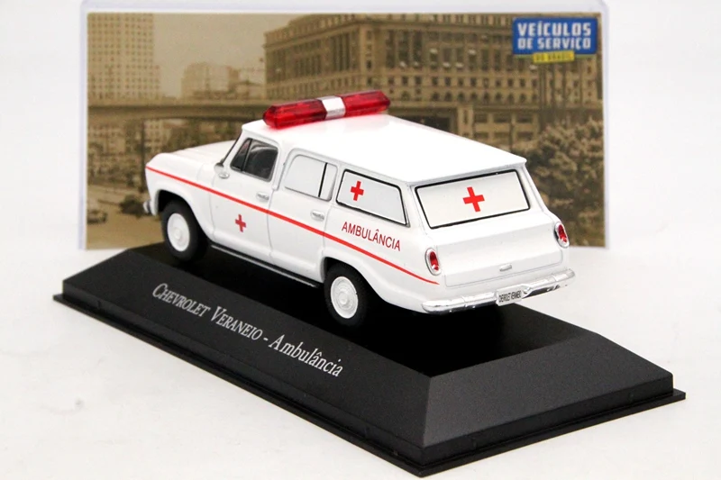IXO Алтая 1:43 весы Chevrolet Veraneio Ambulancia модели литья под давлением Ограниченная серия Коллекция белый авто подарок