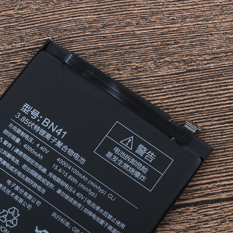 Alesser для Xiaomi Redmi Note 4 BN41 аккумулятор 4000 мАч новые ремонтные Аккумуляторы 4x