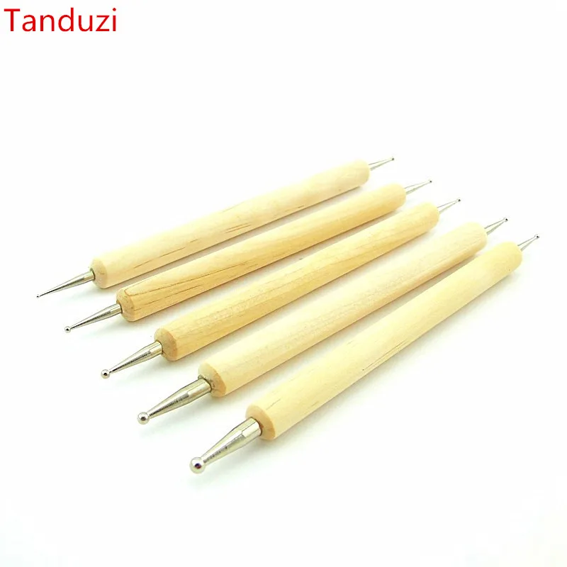 Tanduzi 5 шт. шариковый стилус посуда из полимерной глины керамика лепки инструменты