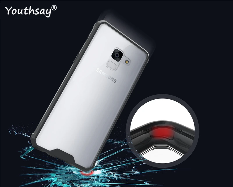 СПС крышка samsung Galaxy A8 2018 чехол A530 youthsay Броня ТПУ Футляр для |