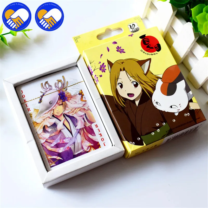 Новый 2 выбор 54 шт./упак. Аниме Нацумэ YUUJINCHOU игрушечные лошадки покер для игровая