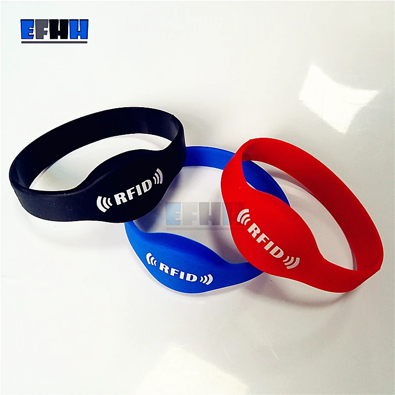 Перезаписываемый rfid браслет T5577/T5557/T5567 125 кГц силиконовый часы копировальная