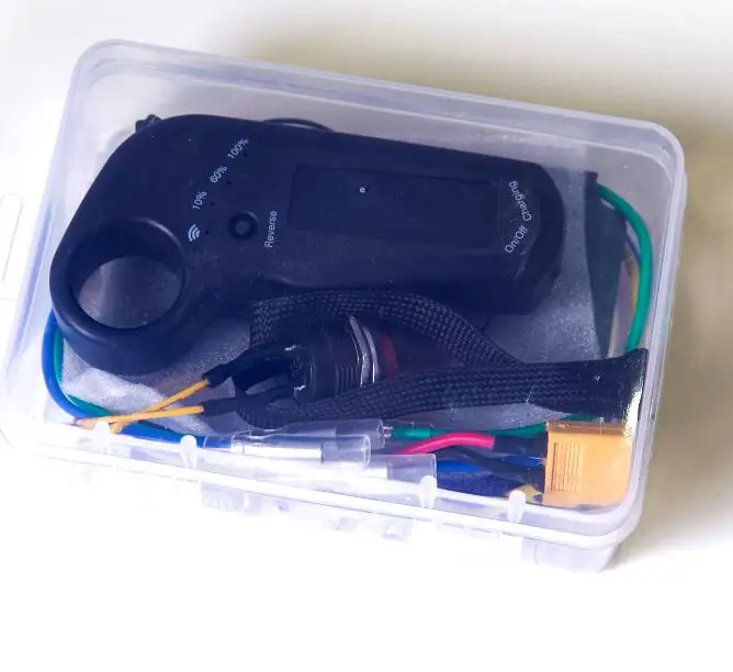 36v dual drive 24 В 36 В Новая версия 2,4 г Транс с одним приводом двойной двигатель привод пульт дистанционного управления плата концентратор мотор скейтборд мотор контроллер колеса - Цвет: 36v dual drive