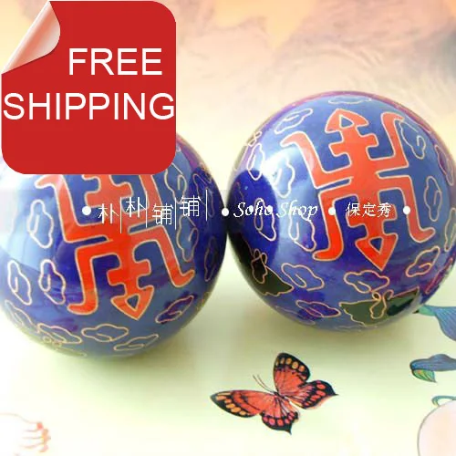 50 мм 40 Перегородчатые шарики baoding w/китайский почерк долговечность в нескольких