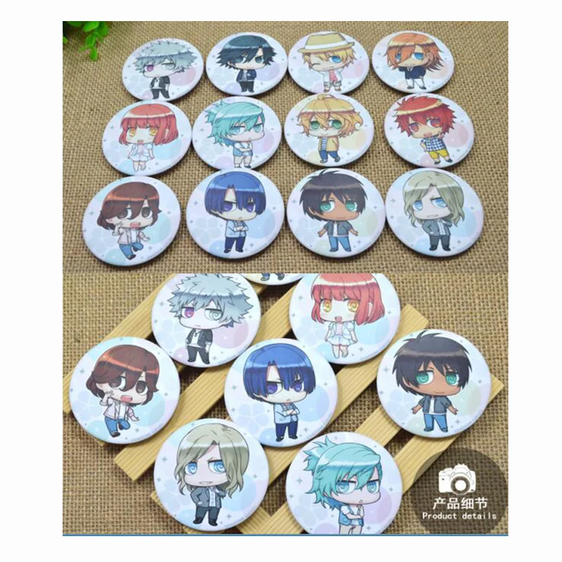 ZXFJXR 58 мм анимация Uta no Prince sama Mikaze Ai милый Q версия рюкзак бейджи значки|Броши| |