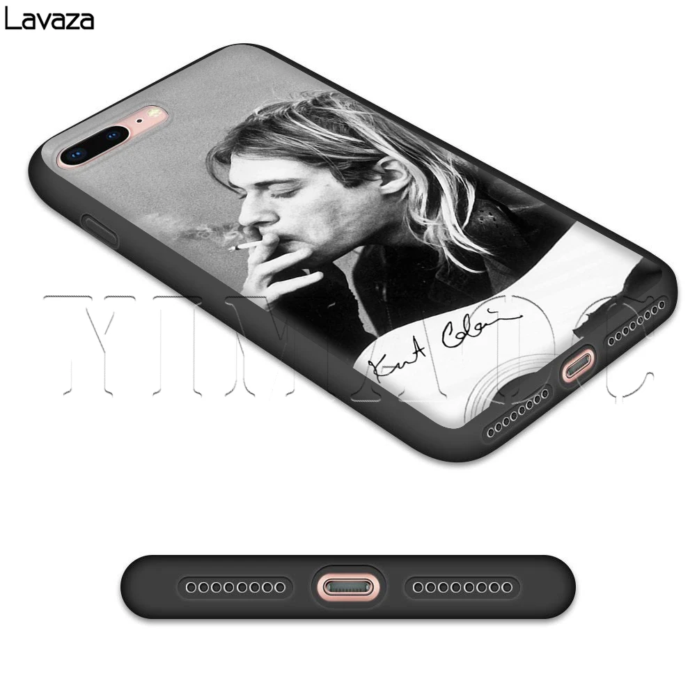 Lavaza Nirvana Kurt Cobain чехол для iPhone 11 Pro XS Max XR X 8 7 6 6S Plus 5 5s se |
