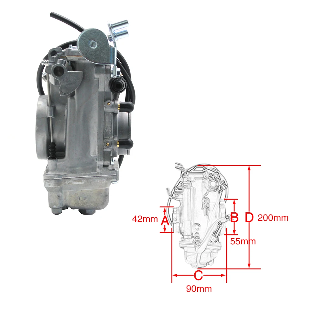Карбюратор ZSDTRP для Mikuni HSR TM42 42 мм легкий комплект карбюраторов HARLEY MIKUNI EVO EVOLUTION TWIN