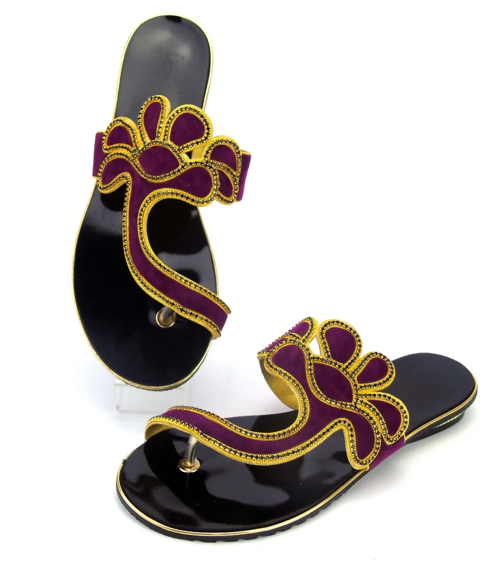 Новое поступление туфли-лодочки со стразами в африканском стиле летние женские