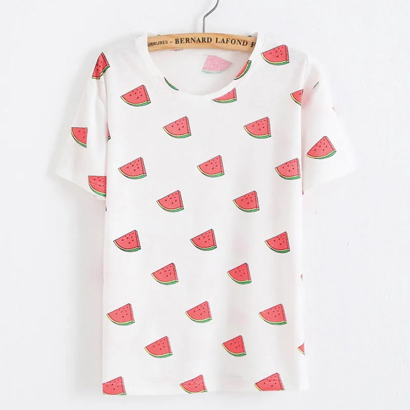 30 стилей Цветочный принт футболка Женская Повседневная Топы женские футболки