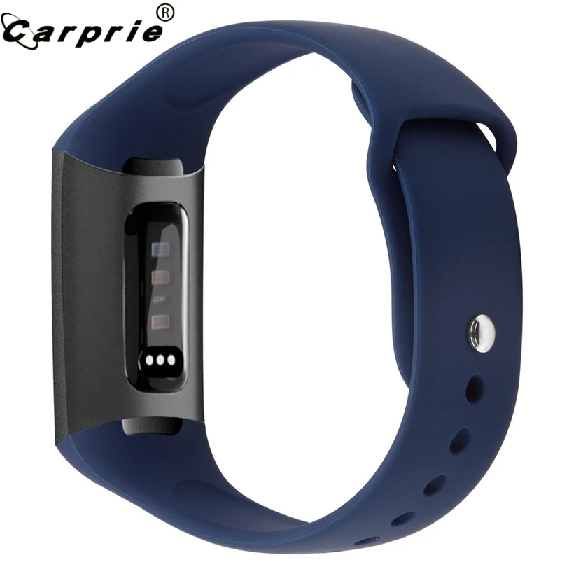 Новый дизайн силиконовый спортивный ремешок для смарт-часов Fitbit Charge 3
