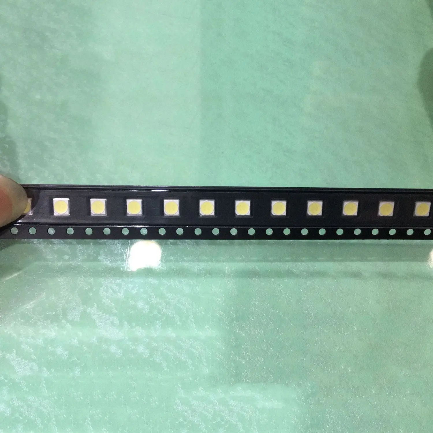 3535 6V SMD светодиодные лампы для Светодиодный ТВ ремонт 100 шт. холодный белый