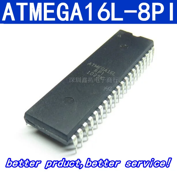 1 шт. ATMEGA16L 8PU ATMEGA16A PU 16PI 16PC DIP40 в наличии на складе|Запасные части| |