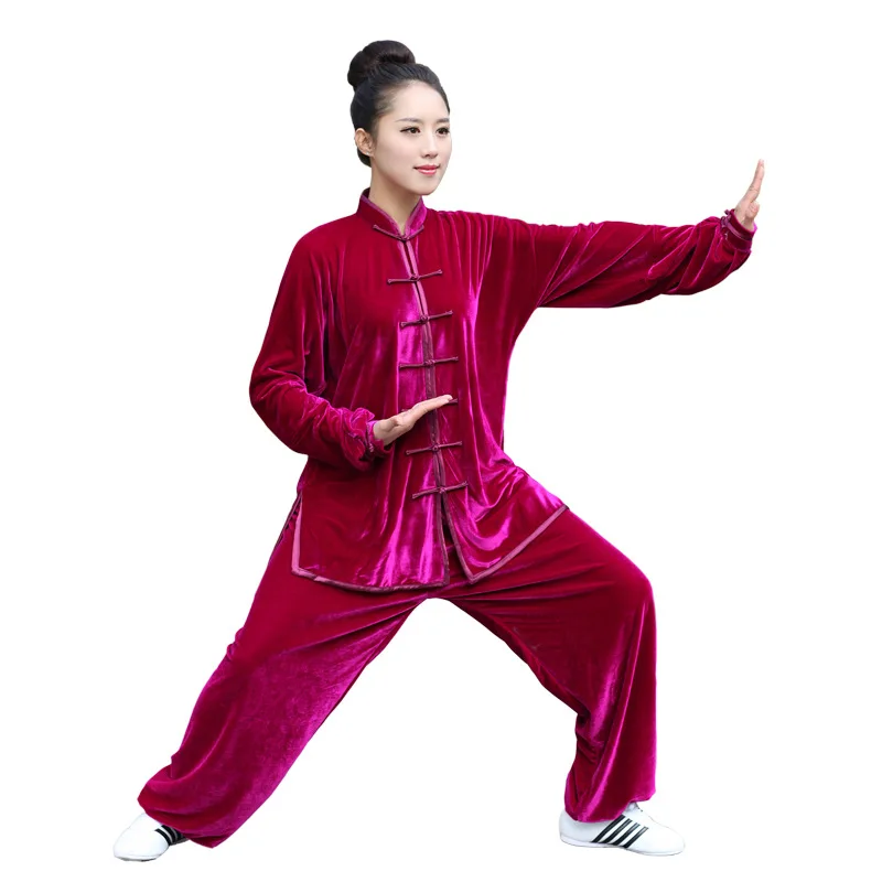 

Зимний костюм Tai Chi Jinsirong тренировочный утепленный весенне-осенний период для мужчин и женщин одежда для занятий боевыми искусствами Tai chi