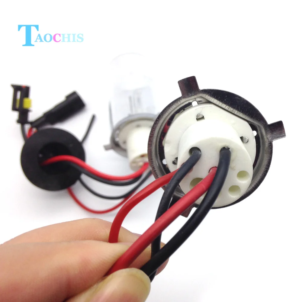 TAOCHIS 12V 75W H4 2 Hi/Lo ксеноновые лампы галогенные головного света 4300k 5000k 6000k 8000k