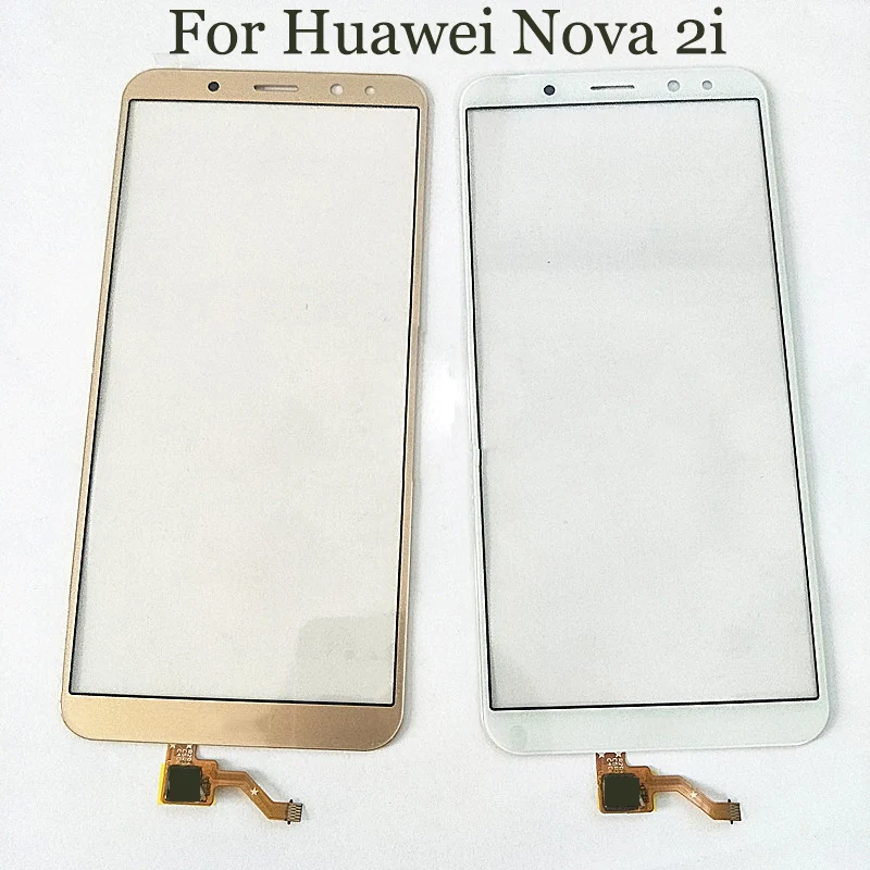 

Сенсорная панель для Huawei Nova 2i, дигитайзер сенсорного экрана, стекло для Huawei Nova2i Nova 2 i, сенсорная панель с гибким кабелем, идеальный ремонт