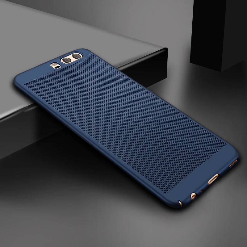 Дышащий теплоотвод матовый чехол для huawei P20 Pro Nova 3E Honor 8 9 Lite 6X 7X Mate10 lite Plus P10 P8 P9 Lite mini