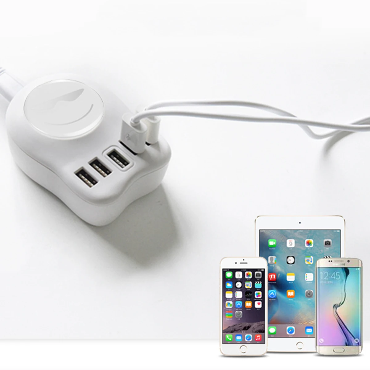Зарядное устройство SOONHUA с 5 USB-портами и кабелем питания В 100 А | Мобильные