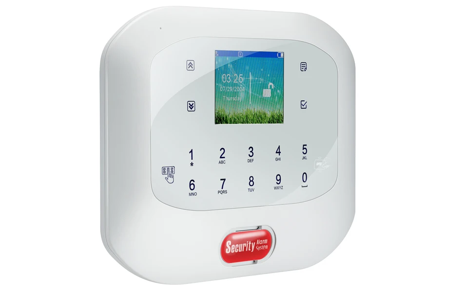 Android IOS приложение RFID Управление GSM PSTN домашняя охранная сигнализация испанская английская Голосовая сигнализация