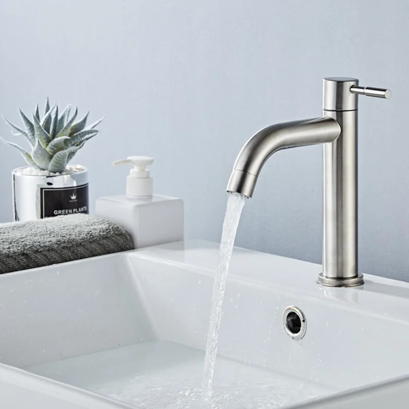 Смеситель для ванной кран 304 из нержавеющей стали смеситель раковины на бортике