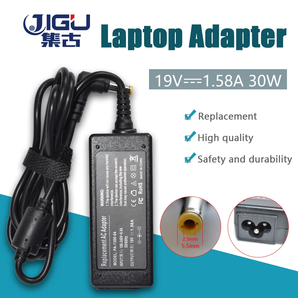 

For TOSHIBA 19V1.58A ADP-30JH A PA3743U-1ACA Notebook laptop supply power AC adapter charger cord
