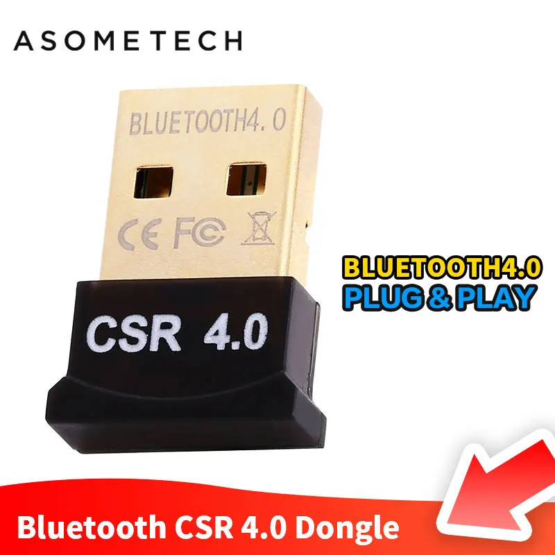 Мини USB Bluetooth 4 0 адаптер для компьютера ПК аудио приемник беспроводные Dongles Windows 10 8