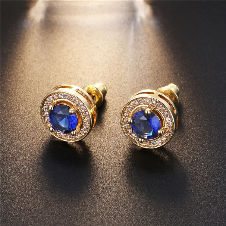 2020 новые классические серьги AAA с фианитом круглые кристаллы от Swarovski женские