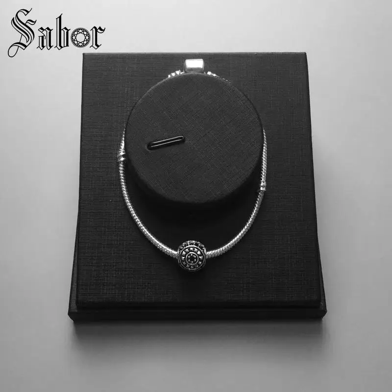 thomas DIY Beads UFO Charm 2020 silver colour jewelry Gift Women Men Boy Girl Fit Bracelets Necklace jewellery | Украшения и