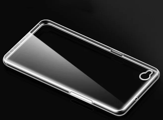 Прозрачный силиконовый мягкий чехол для ZTE Nubia N2 простой |