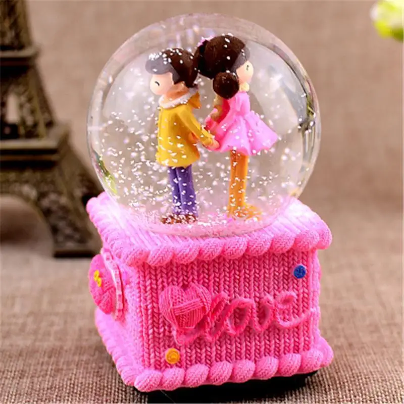Musicali Musically Muziek Gift Presente Carrossel Muziekdoos Caixa Snow Globe Carousel Boite A Musique Caja De Musica Music Box|music box|carousel