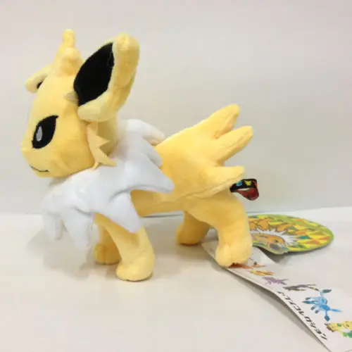 Мягкая плюшевая игрушка Jolteon кукла Мягкое Животное Тедди 7 дюймов|Персонажи
