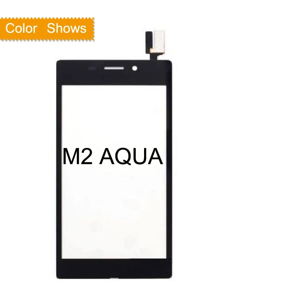 M2AQUA black no gift Сенсорный Экран 4," для sony Xperia M2 S50H D2302 D2303 D2305 M2 Aqua D2403 сенсорный экран дигитайзер стекло передней сенсорной панели объектив - Цвет: M2AQUA black no gift