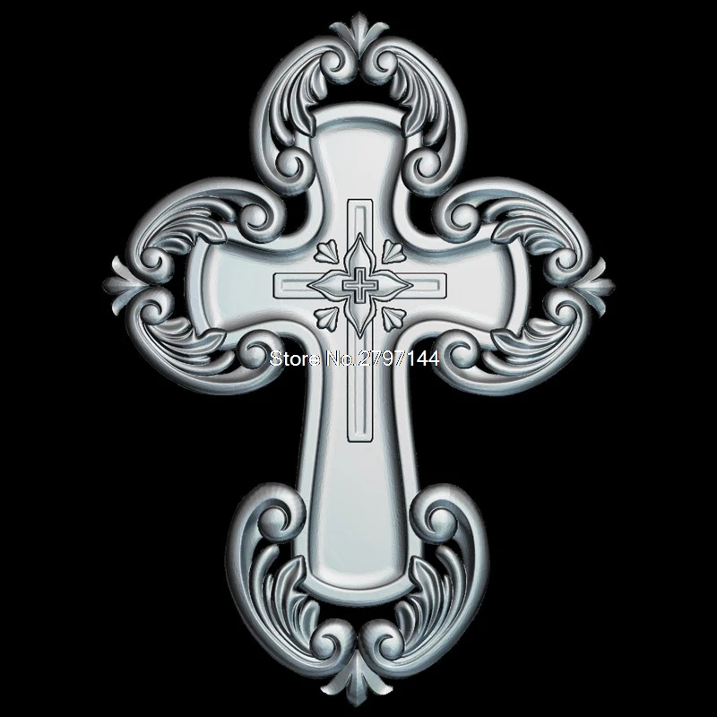 Перекрестная 3D модель рельеф STL format Religion 3d для ЧПУ в формате STL|3d model relief|3d relief modelfor